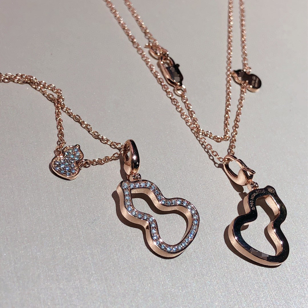 Women's Agate Kirin Gourd Fritillary High-grade Light Luxury Necklace