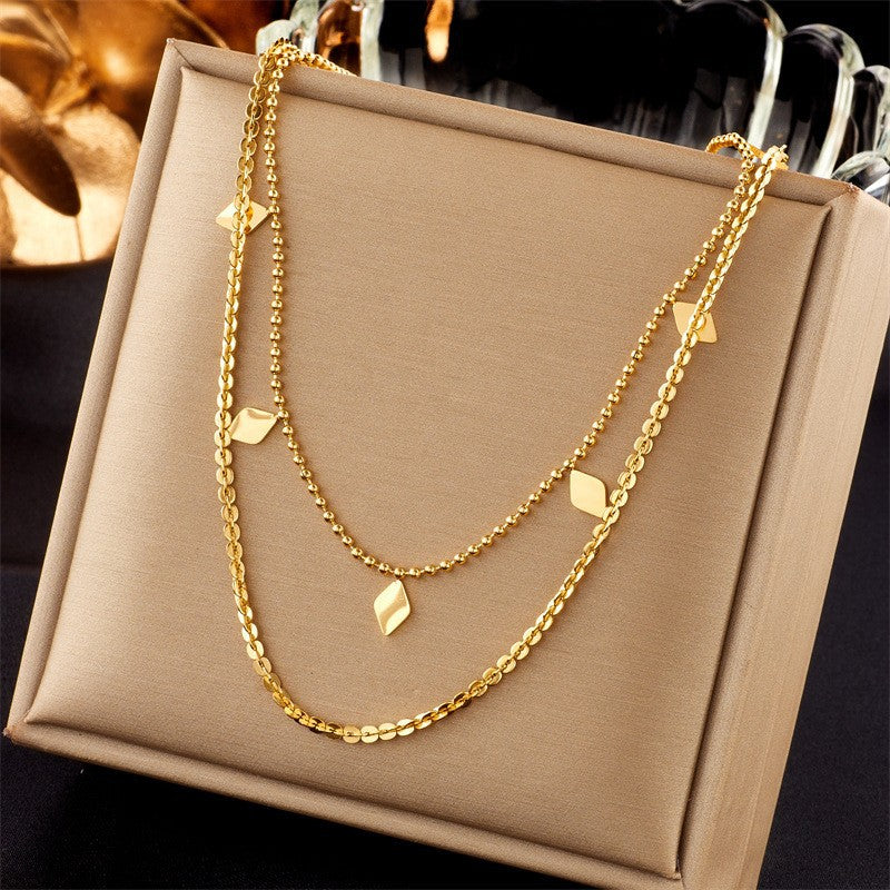 Clavicle Chain Simple Temperament Entry Lux Pendants