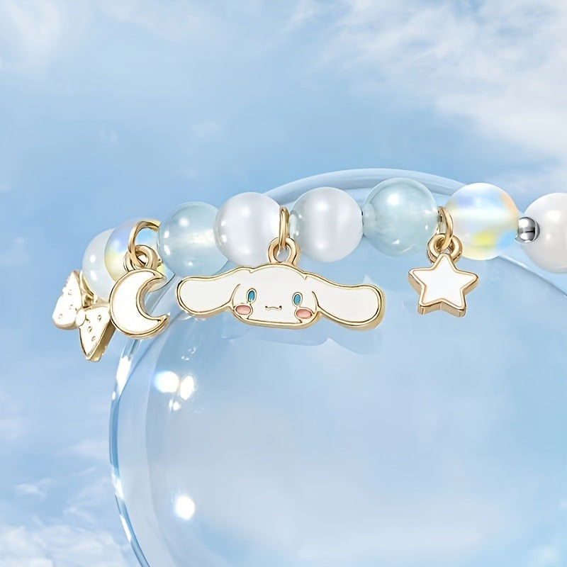 Women's Cartoon Sweet Bangle Travel Versatile Little Colorful Bracelet