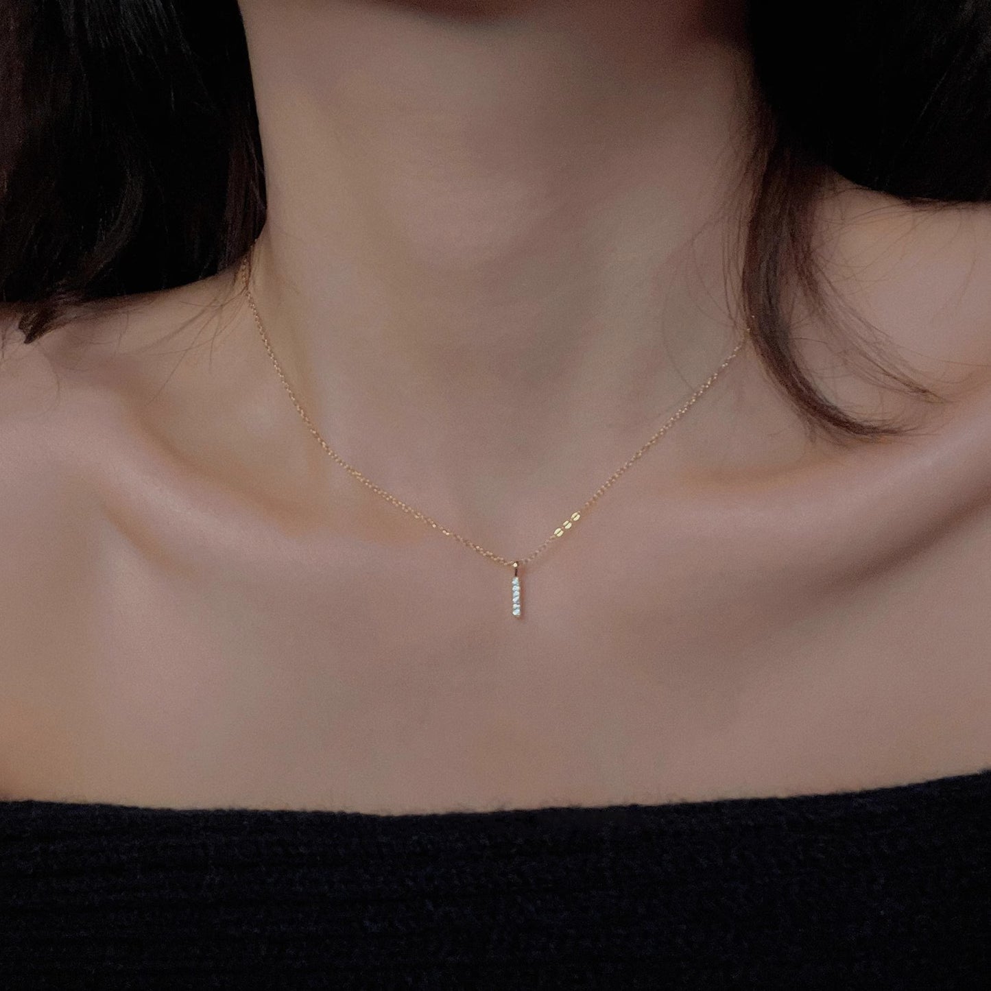 Women's Fine Simple Exquisite Clavicle Chain Niche Necklaces