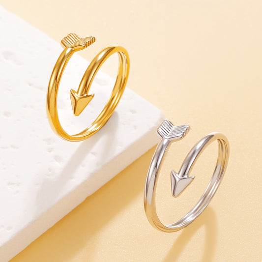 Women's The Arrow Of Love Versatile Style Rings