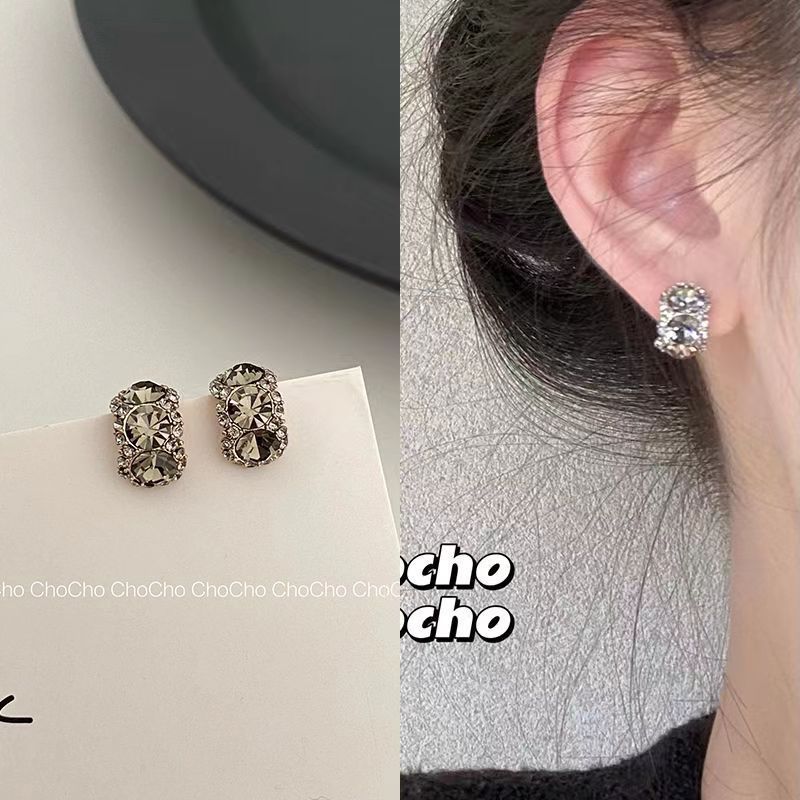 Fairy Style Korean Sweet Mori Minority Elegant Face Earrings