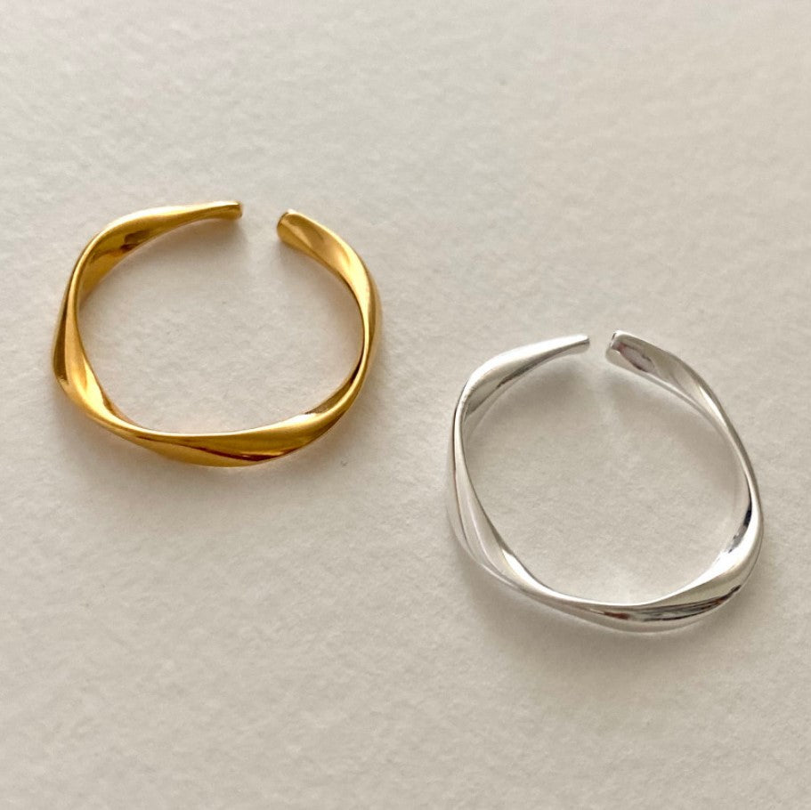 Fan Korean Style Minority Simple Personality Rings