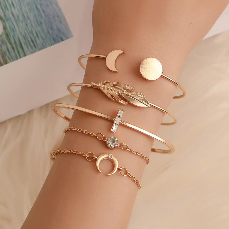 Glamorous Graceful Stylish Simple Versatile Watch Jewelry Set