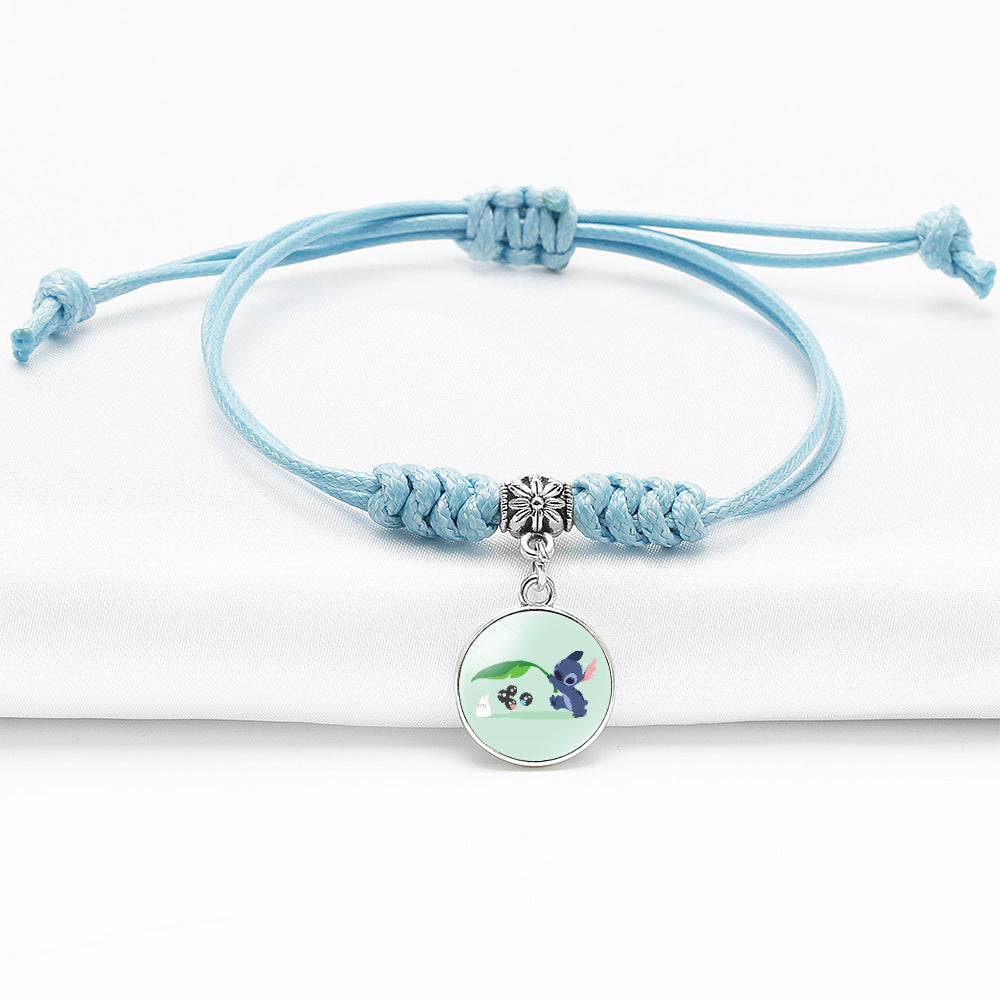 Star Stitch Blue Cartoon Dorje Knot Bracelets