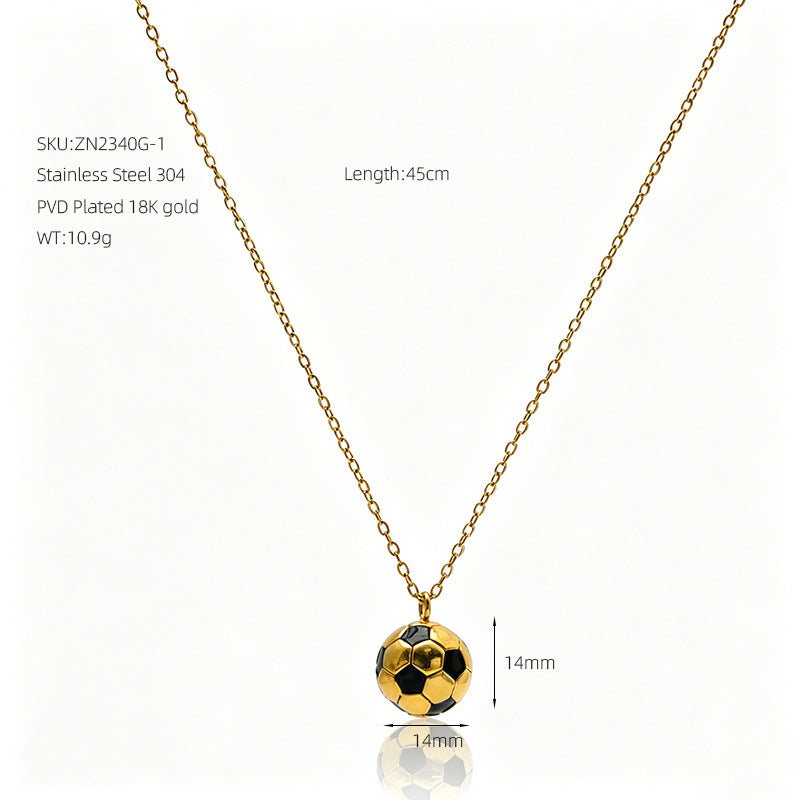 Fashion Light Personality Stainless Steel Female Necklace