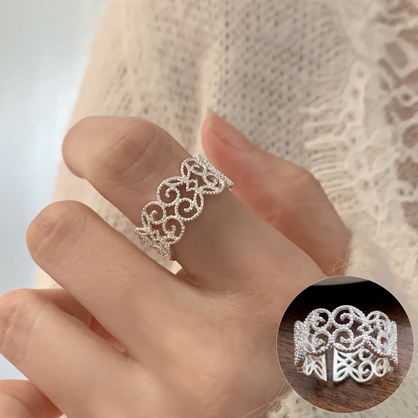 Women's Geometric Fashion Twisted Open-end Personality Hip Rings