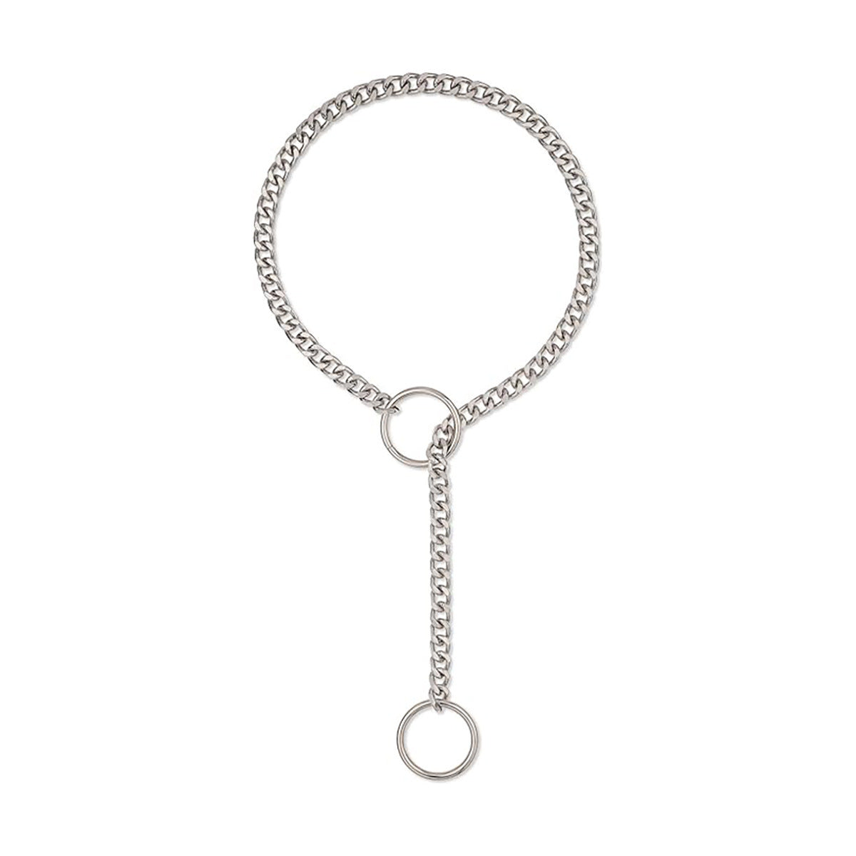 Punk Gothic Cuban Adjustable Love Heart Necklace