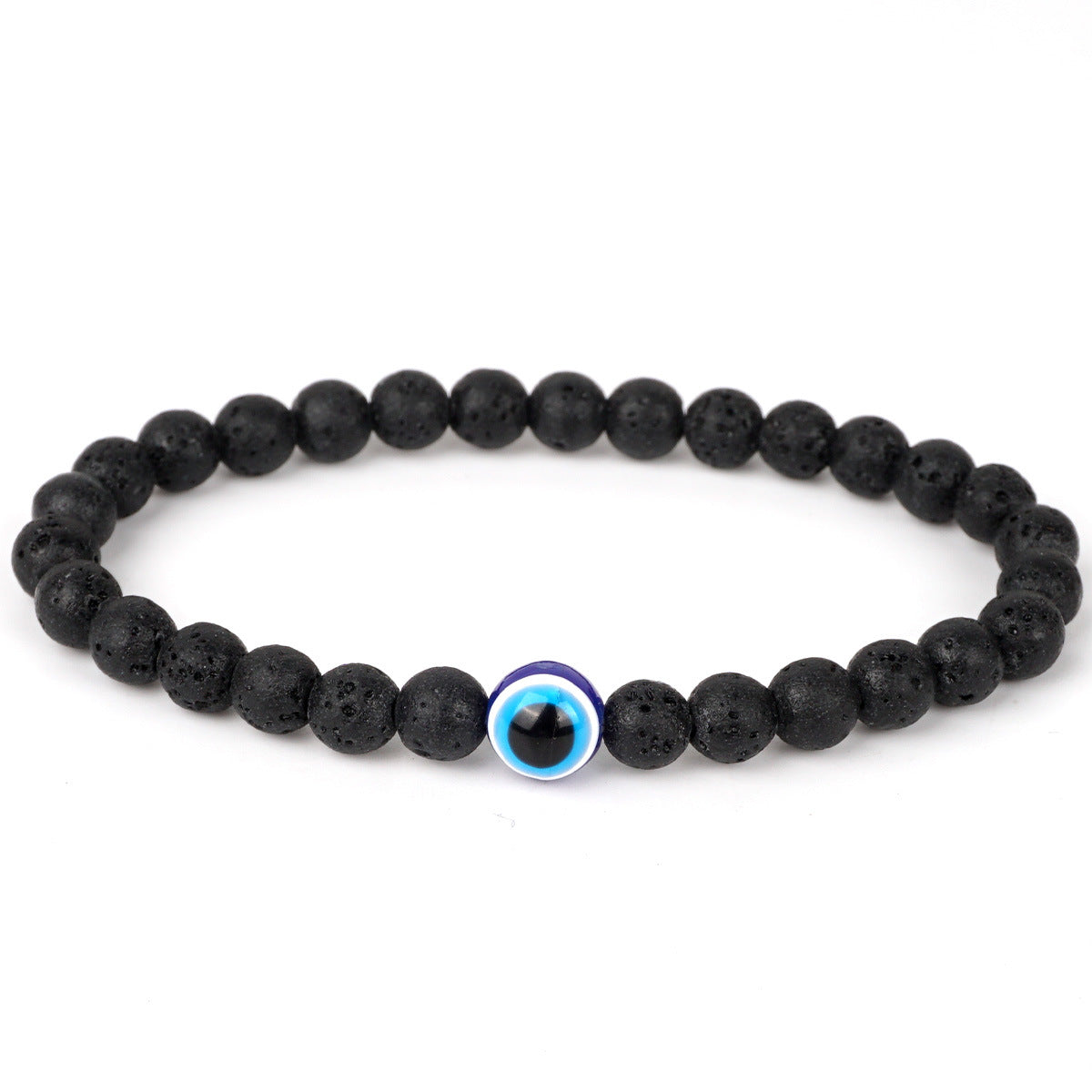 Obsidian White Turquoise Handmade Beaded Hand Bracelets