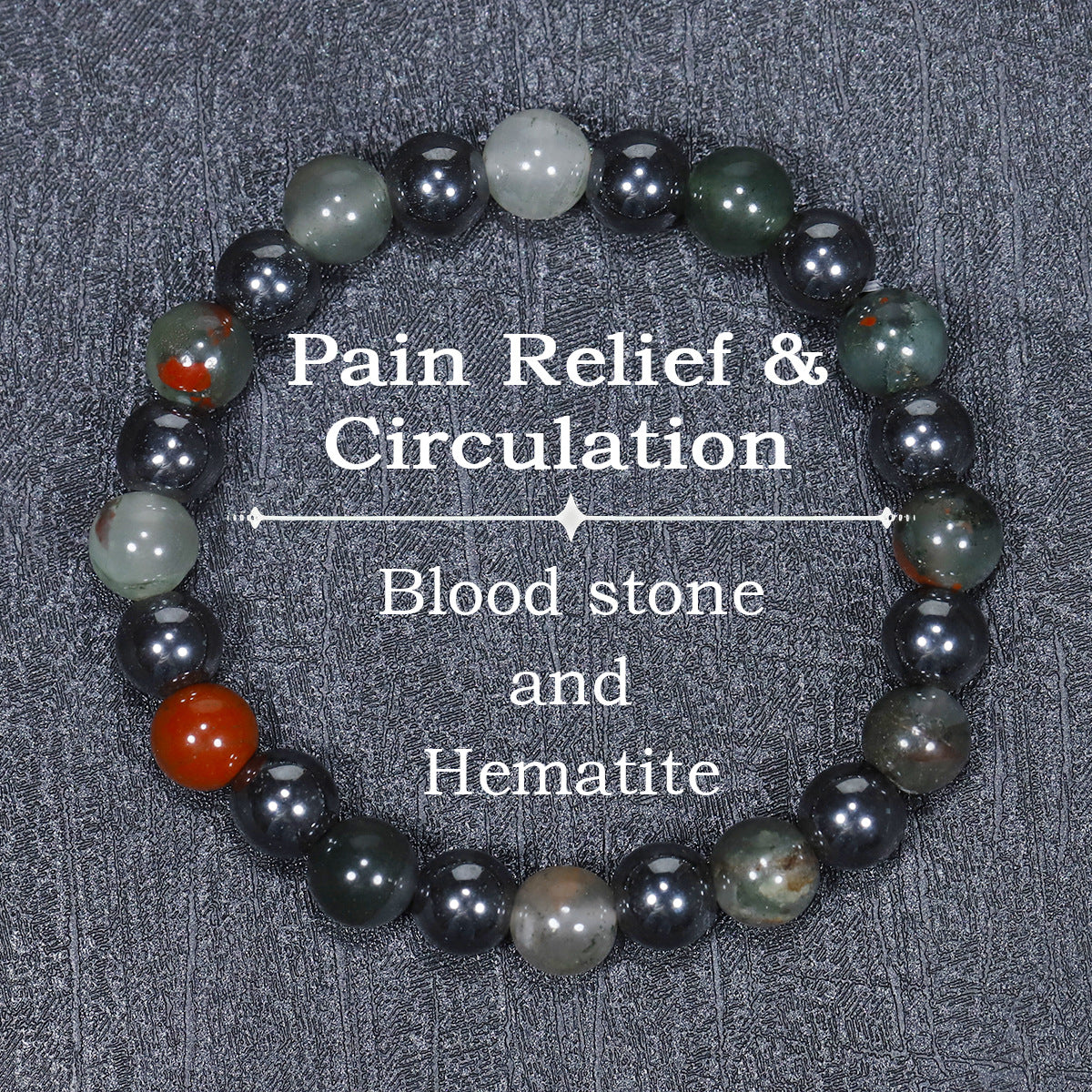 Tigereye Natural Stone Beaded Crystal Unisex Bracelet