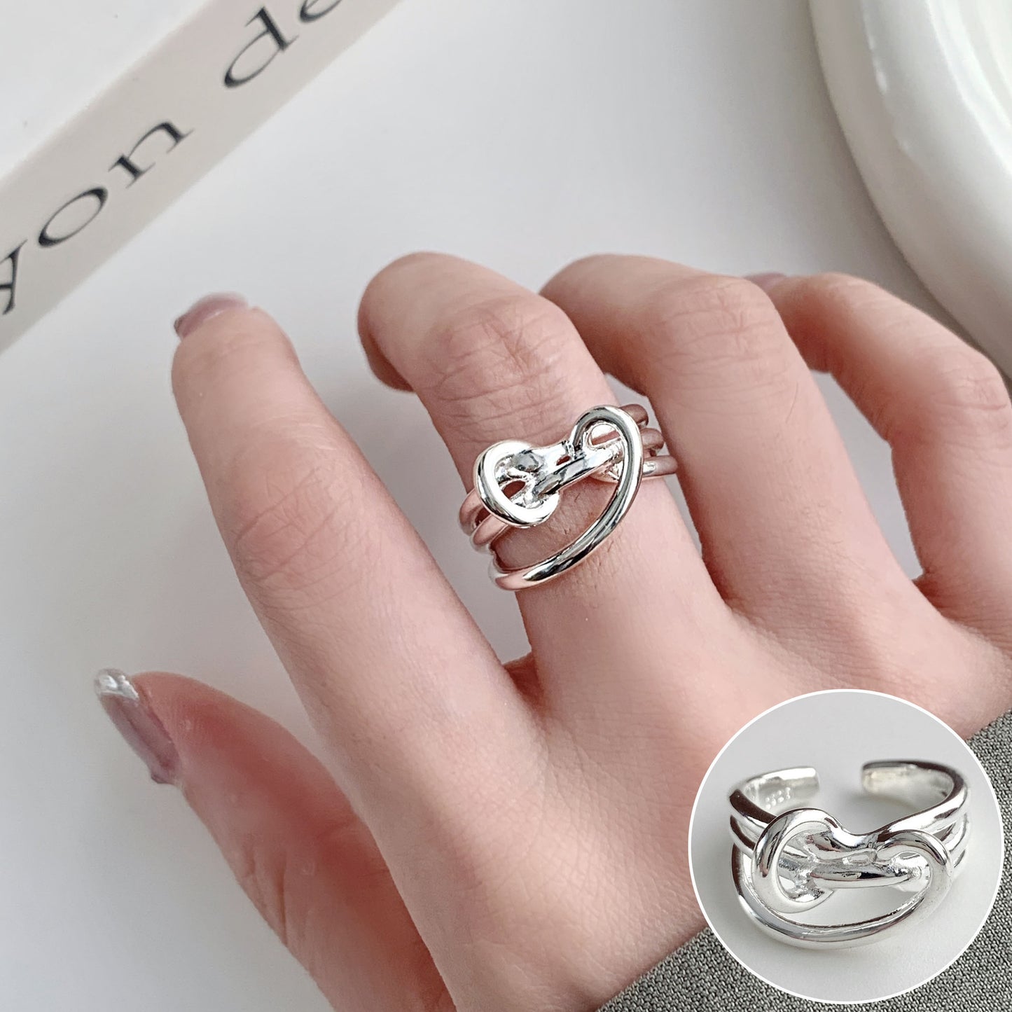 Women's Affordable Luxury Fashion Exquisite Elegant Open Rings