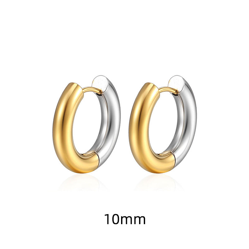 Luxury Minority High-grade Electroplating Temperament Gradient Earrings