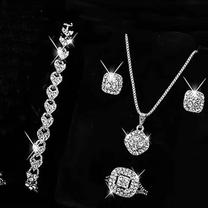 Glamorous Graceful Stylish Simple Versatile Watch Jewelry Set