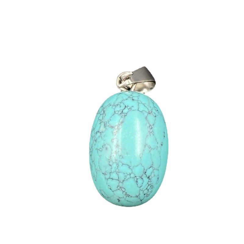 Jade Oval Stone Small Pupa-shaped Random Pendants