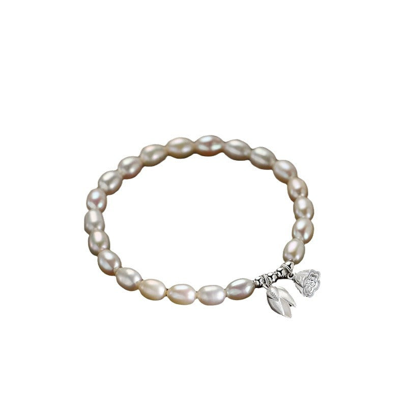 Women's Pearl Lotus Seedpod For Light Luxury Bracelets