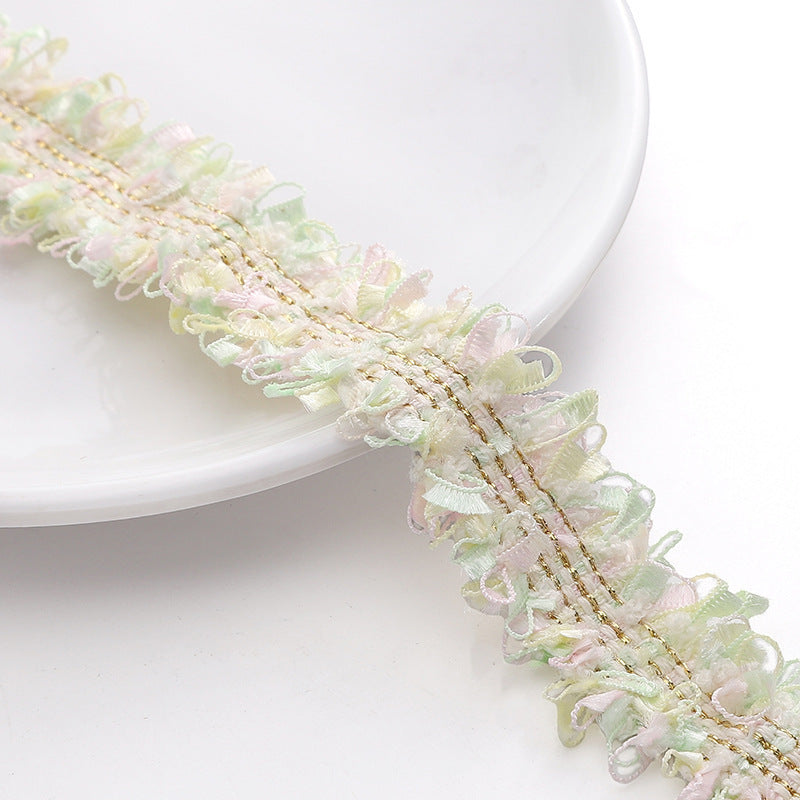 Classic Style Polyester Lace Handmade Suitcase Hat Weaving Rope Jewelry Accessories