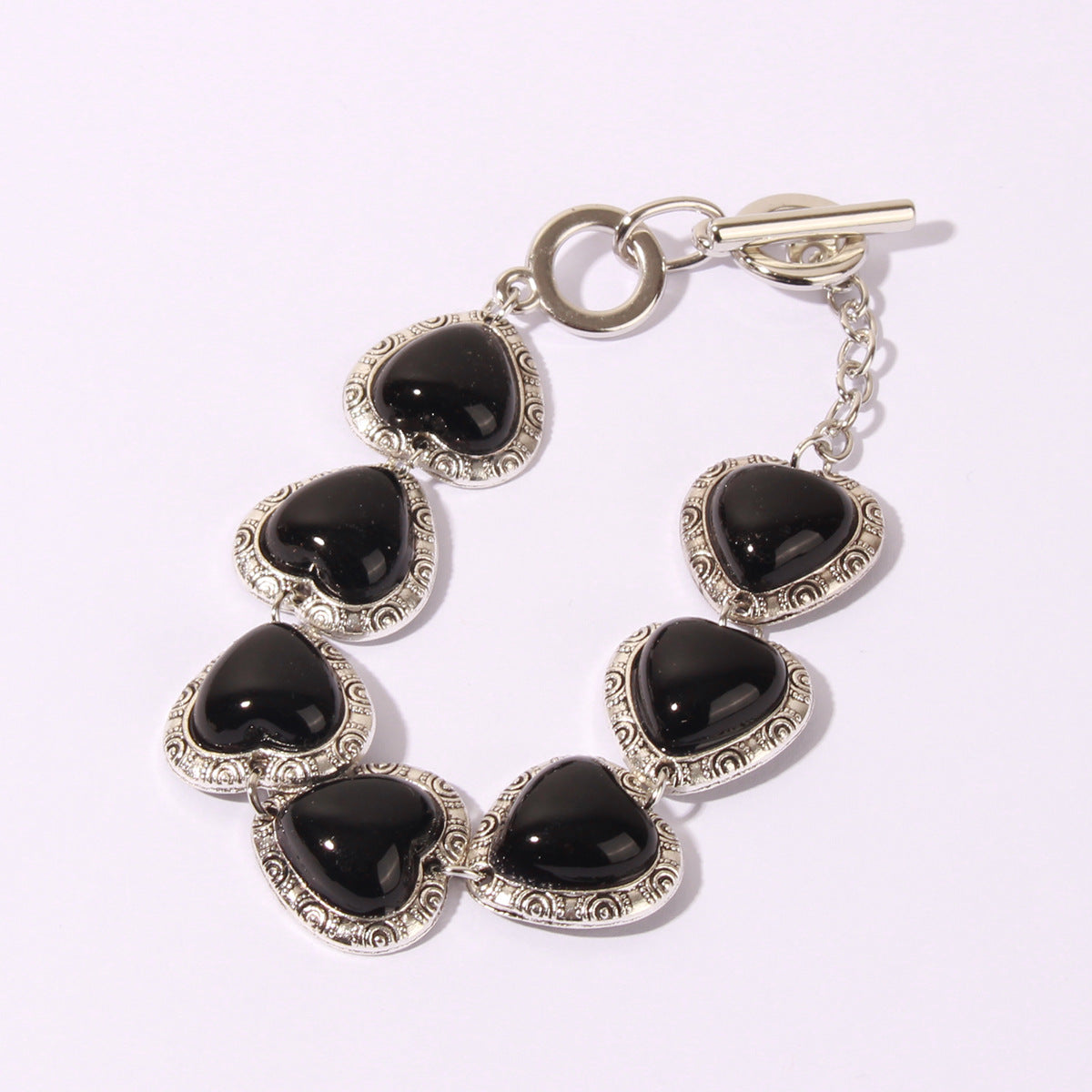Cute Retro Heart Personalized Ethnic Style Bracelet