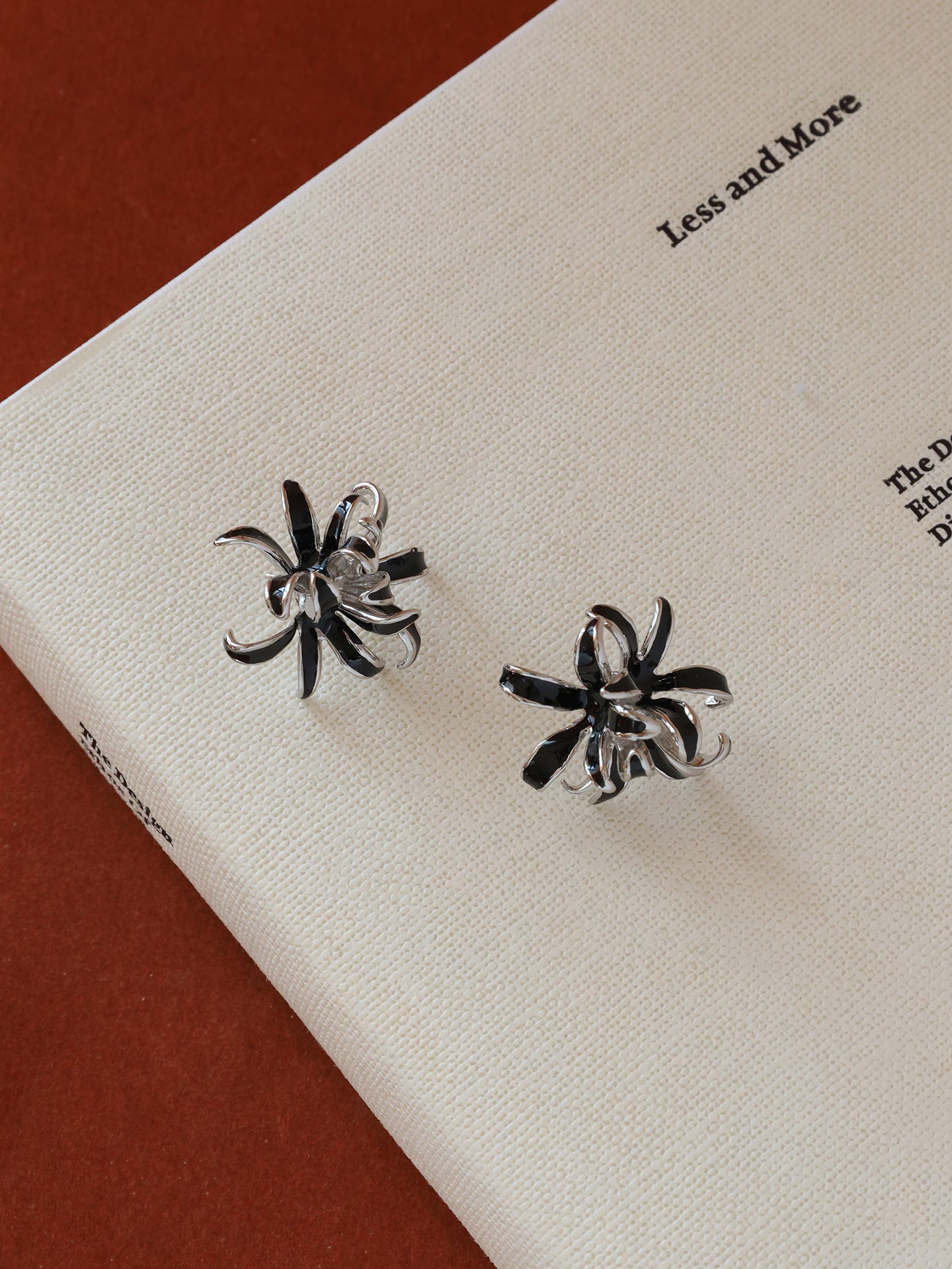 Women's Zhang Flower Stylish Enamel Light Luxury Stud Earrings