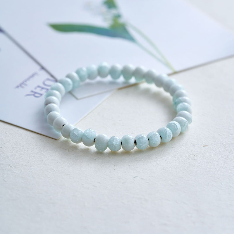 Single Circle Female Summer Ceramic Gift Bracelets