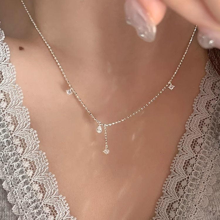 Women's Sier Light Luxury High-grade Design Clavicle Necklaces