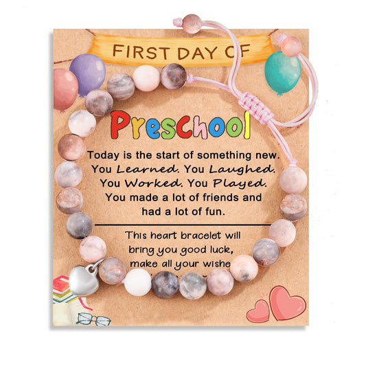 Knot Woven Adjustable School Day Birthday Bracelets