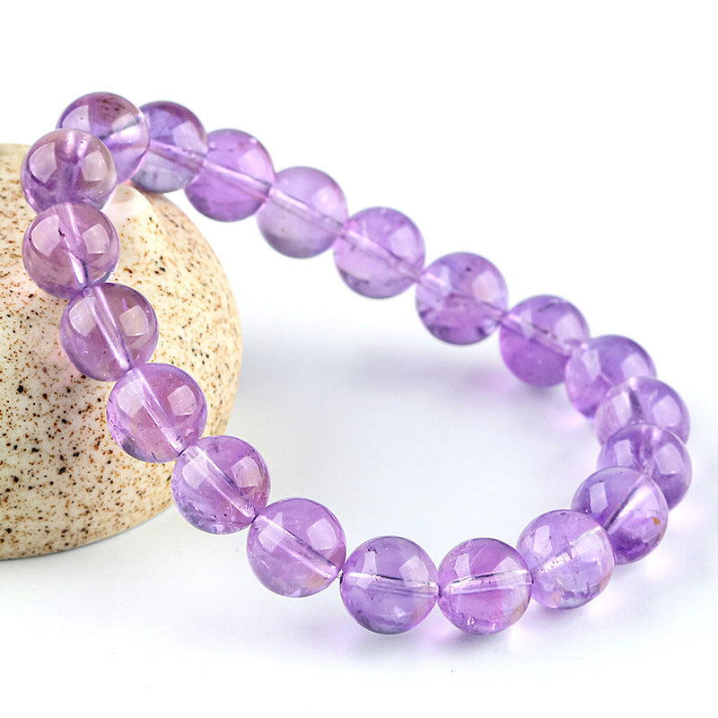 Charming Natural Lavender Amethyst Indie Pop Bracelet