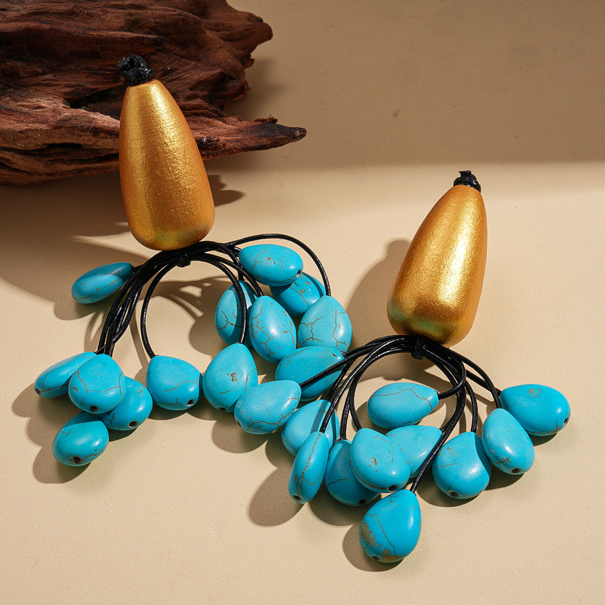 Exaggerated Personalized Niche Ethnic Style Retro Earrings