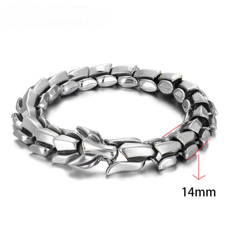 Comfortable Vintage Dragon Domineering Punk Keel Bracelets