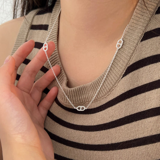 Women's Pig Nose Fashion Simple Cool Wind Necklaces