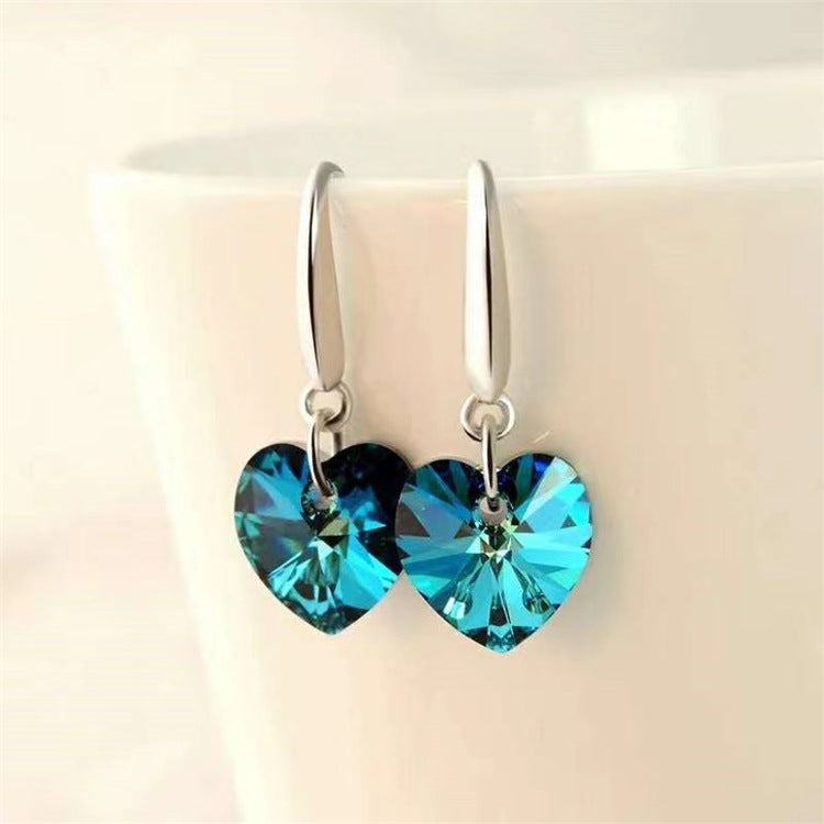 Women's For Trendy Niche Design Elegant Premium Red Earrings