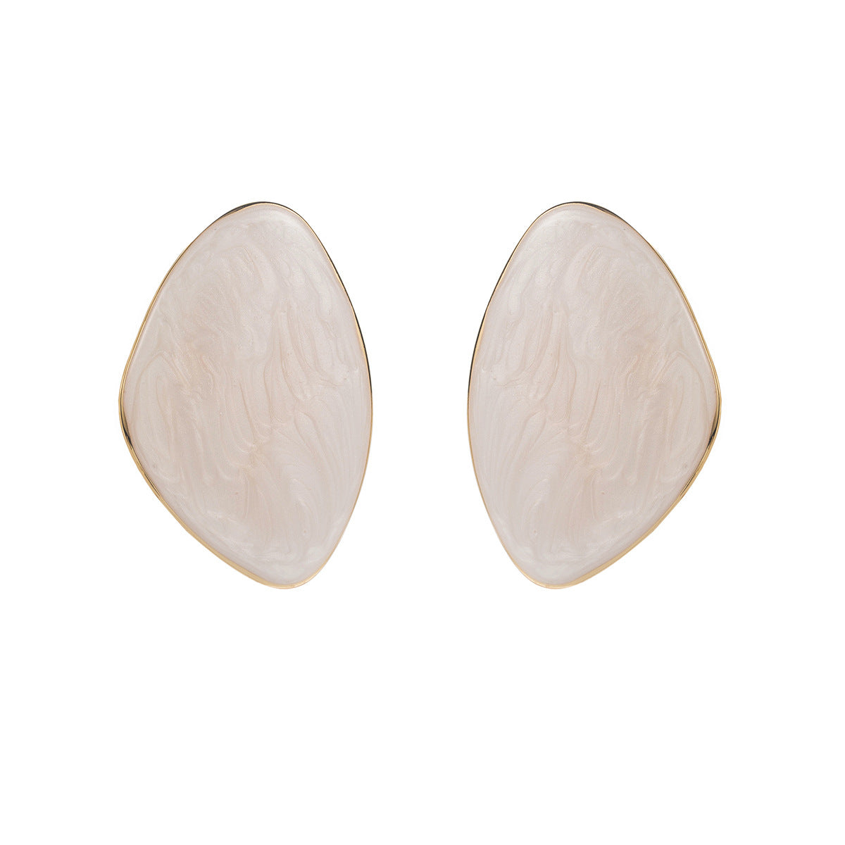 High Profile Retro Elegant Metal Geometry Ear Simple Personality Drop Earrings