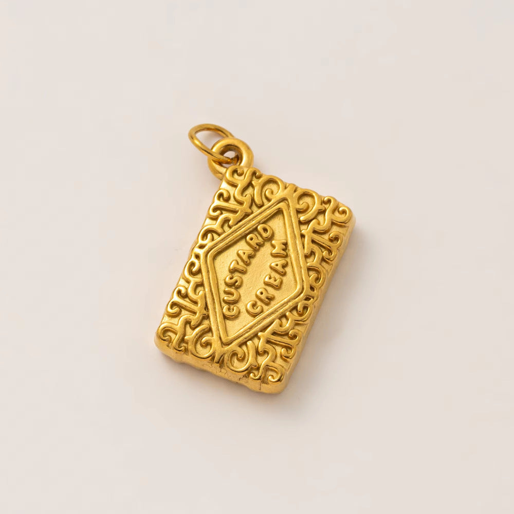 Key Tape Parts Furnace Vacuum Plating Gold Pendants