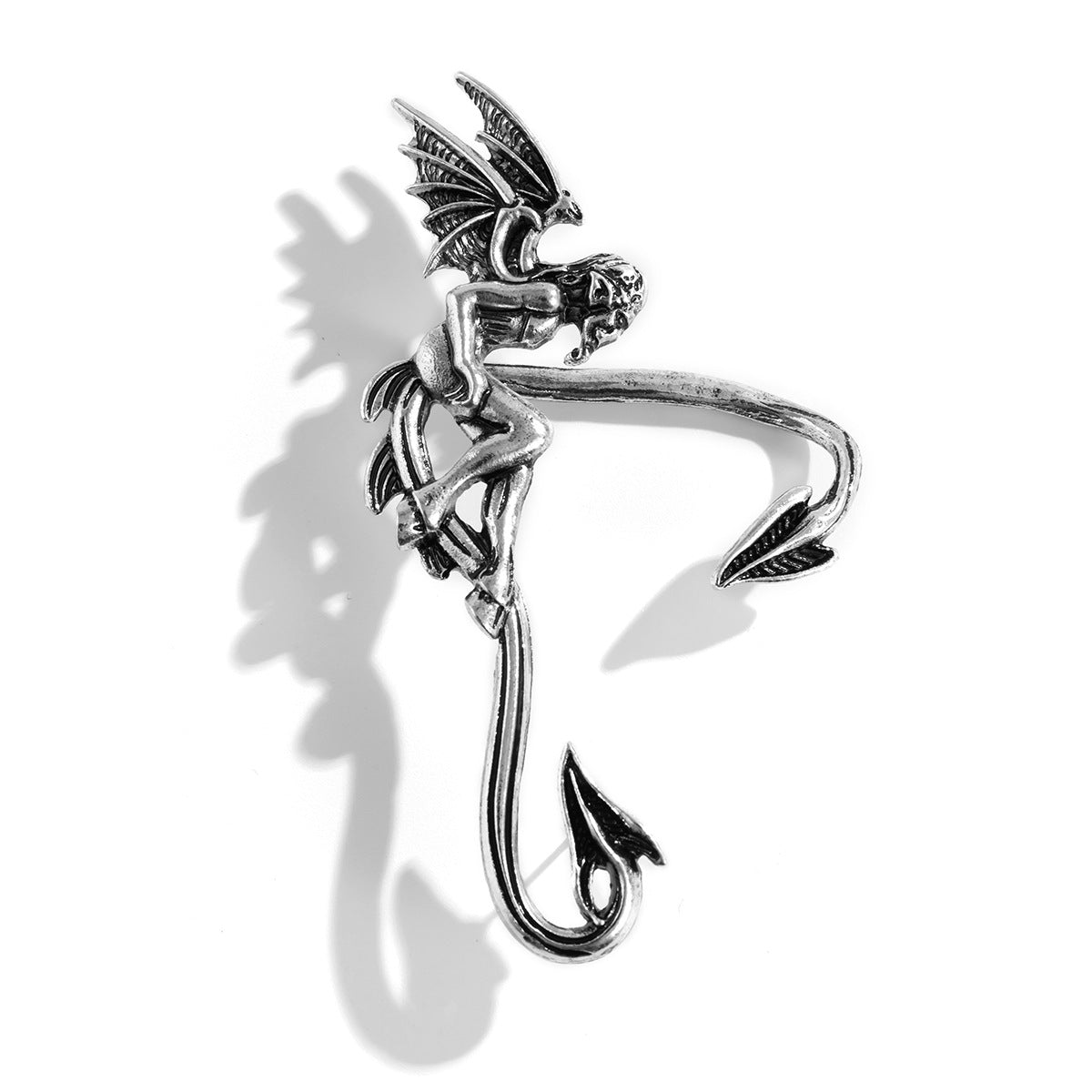 Sweet Cool Flower Elf Female Personality Creative Snake-shaped Earrings