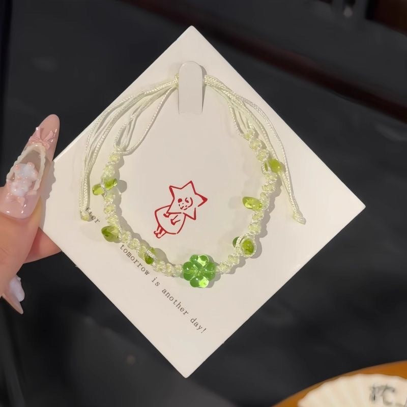 Girlfriends Carrying Strap Indie Sweet Cute Couple Bracelet