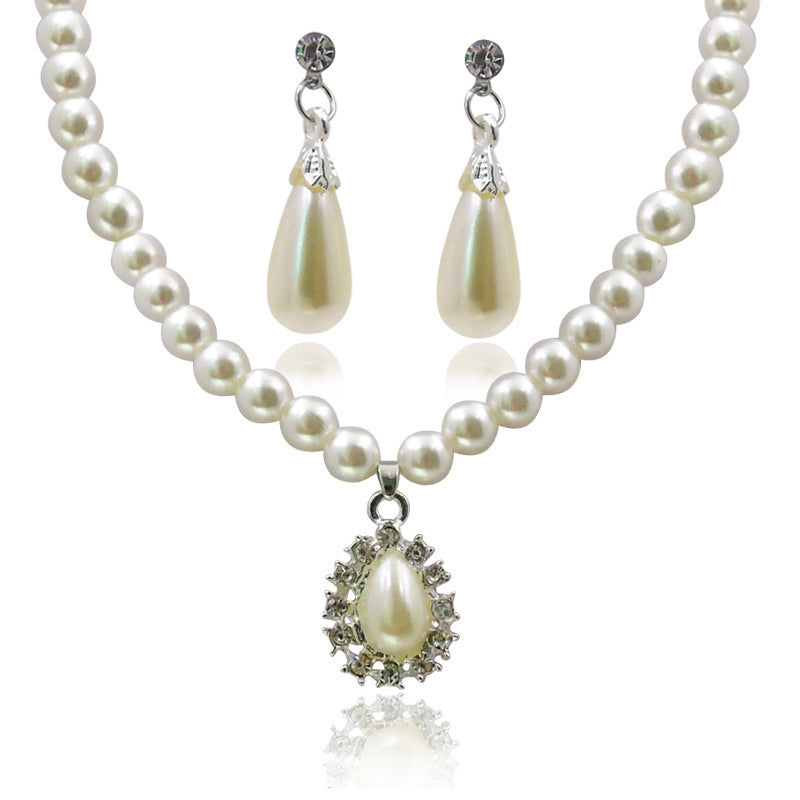 Women's Suite Splendid Diamond Geometric Crystal Flowers Jewelry Set