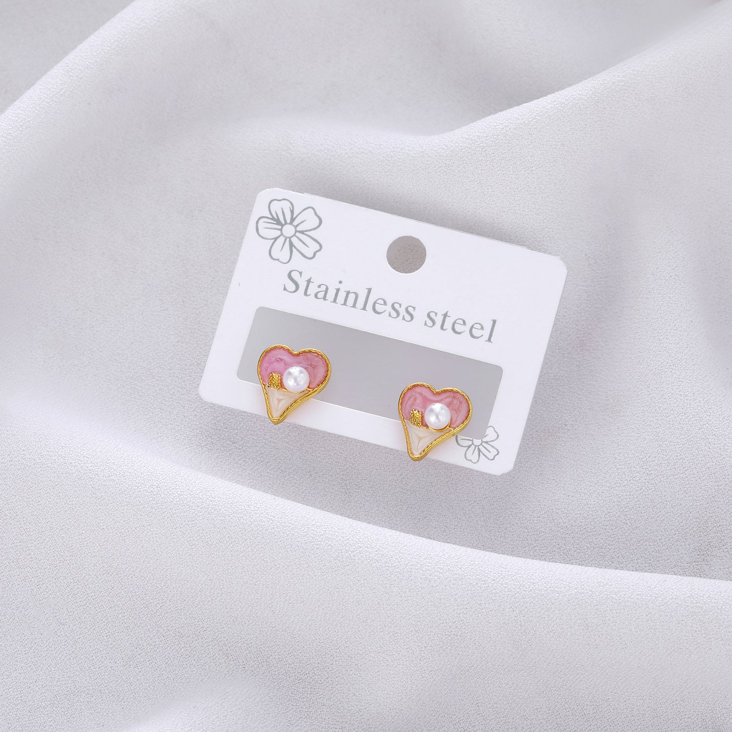 Style Pearl Affordable Luxury Fashion Simple Fresh Holiday Stud Earrings