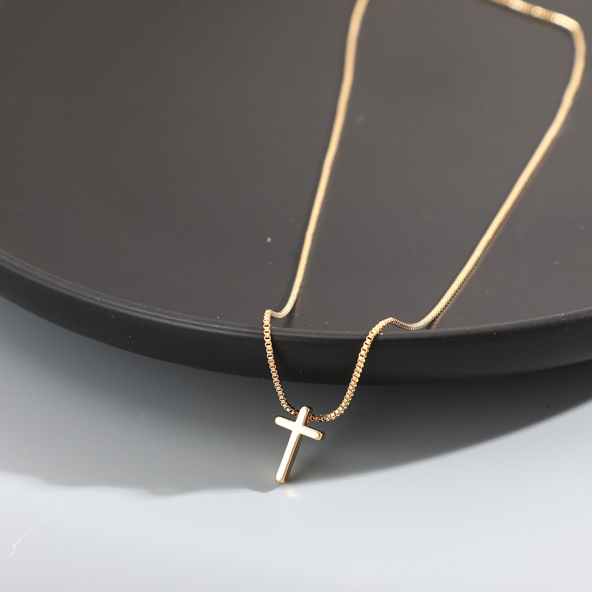 Personality Cross Female Cold Wind Design Necklaces