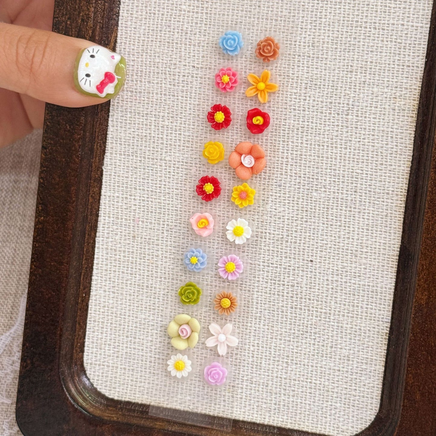 Fashion Auricular Point Sticker Crystal Ear Patch Bead Massage Stress Earrings