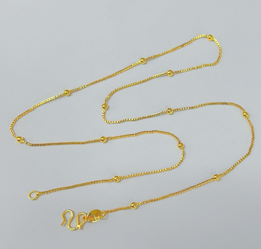Women's Pure Copper Electroplated Clavicle Fine Fashion Necklaces