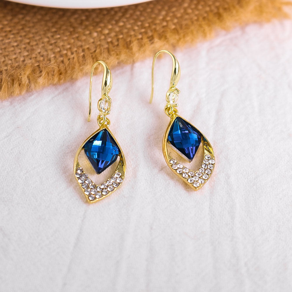 Elegant Zircon Butterfly Tassel Gentle Stylish Personality Stud Earrings