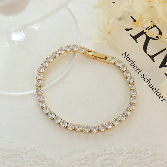 Luxury Fashion Full Rhinestone Zircon Element Bracelets