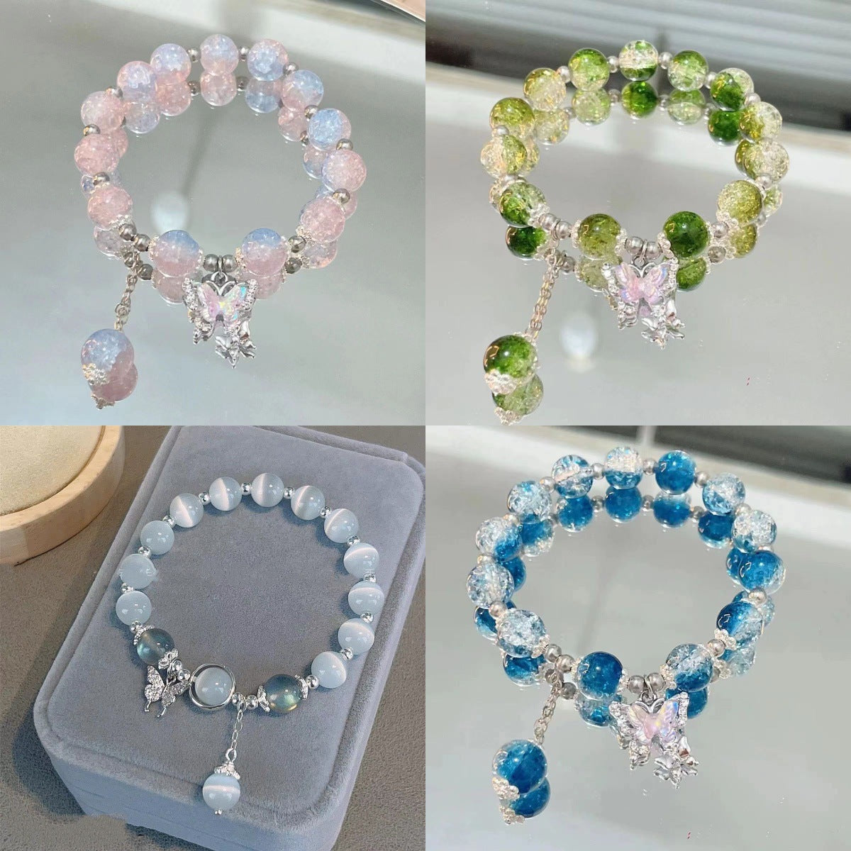 Broken Female Design Mori Style Sweet Bracelet