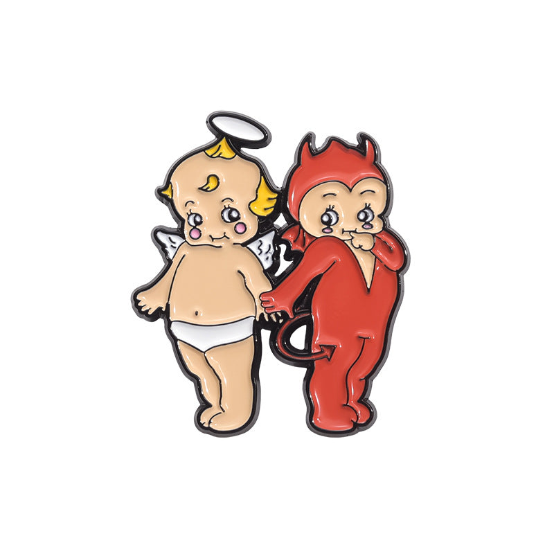 Versatile Alloy Brooch Cartoon Character Animal Brooches