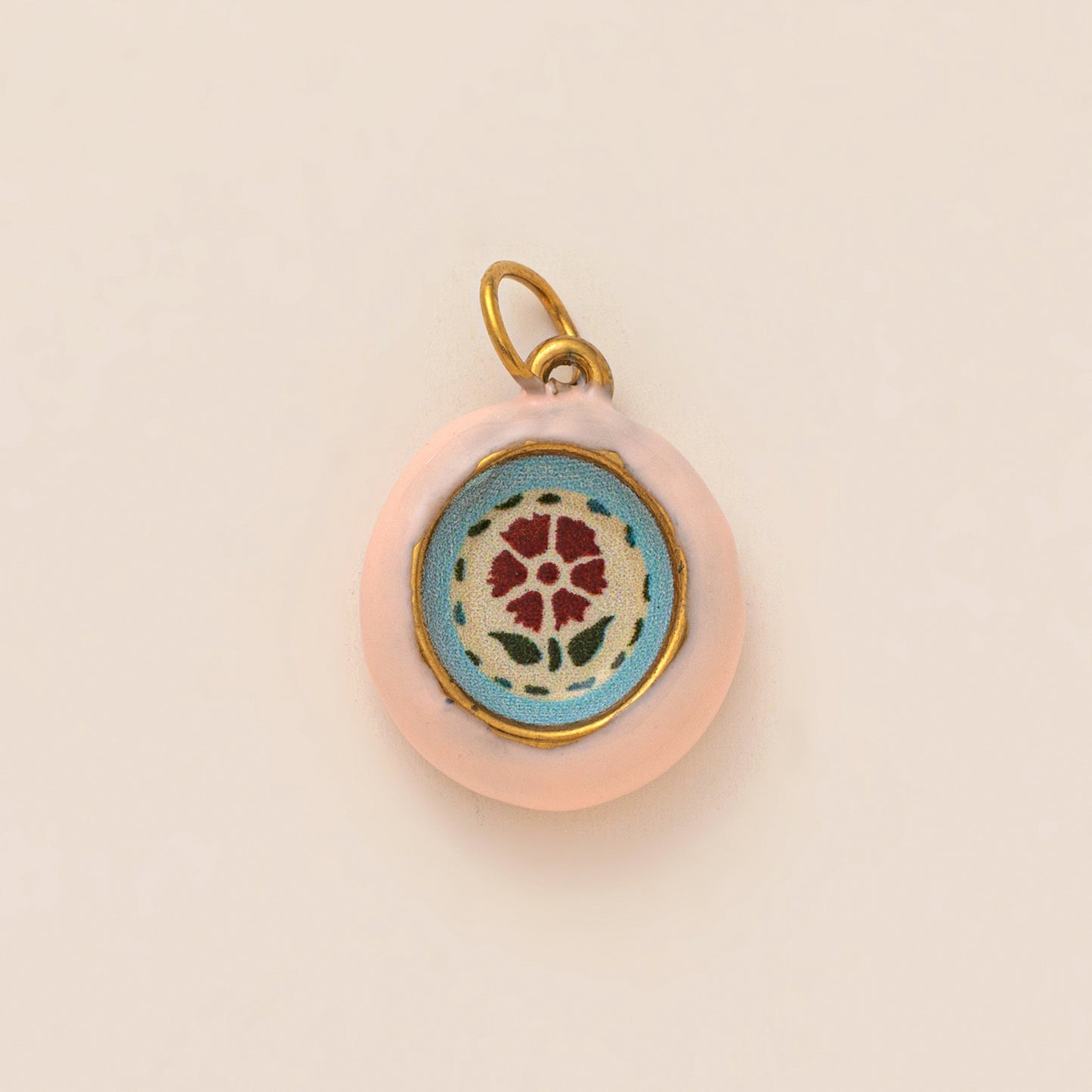 Women's Stainless Steel Bird Flower Parts Vacuum Plating Gold Pendants