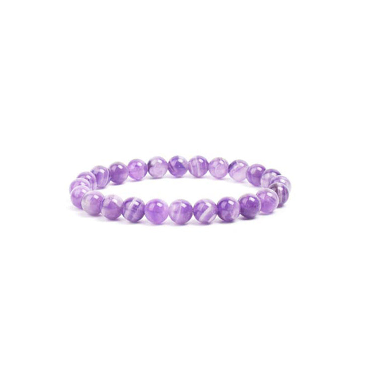 Women's Opal Natural Crystal Stone Beads Elastic String Bracelets
