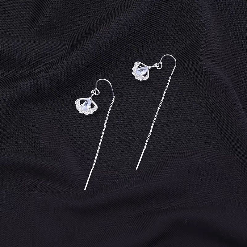 Design Ginkgo Leaf Tassel High Class Elegant Fresh Daily Style Ear Line