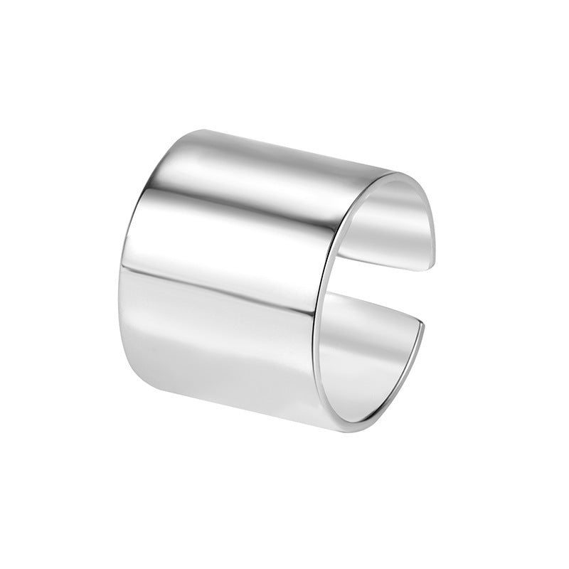 Design Geometric Glossy Female Fashion Style Rings