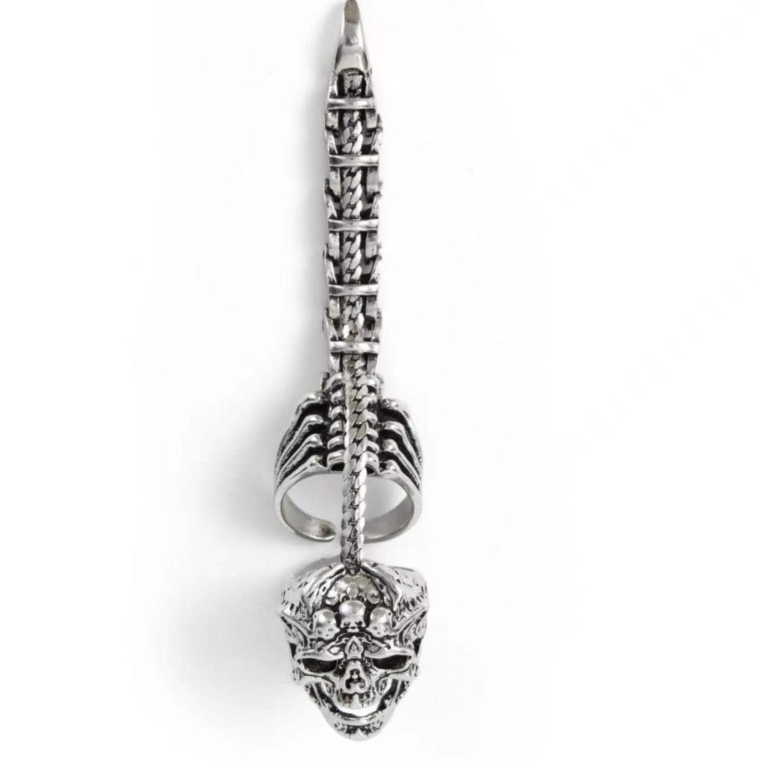 Men's Retro Scorpion Movable Personality Punk Hip Rings