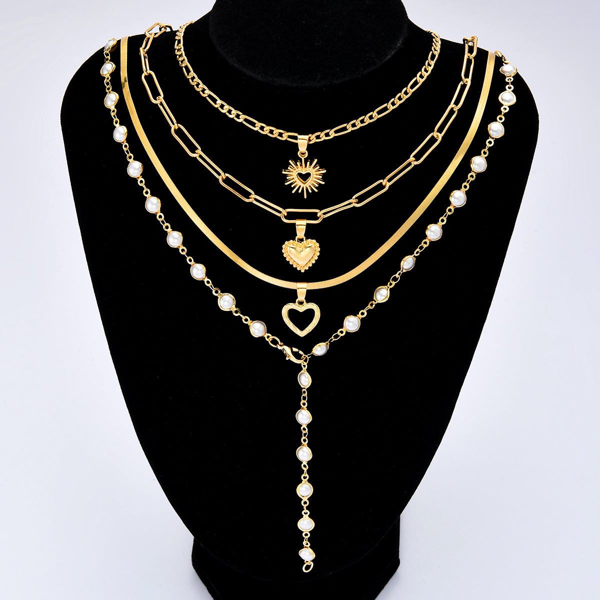 Women's Fashion Love Chain Light Luxury High Necklace