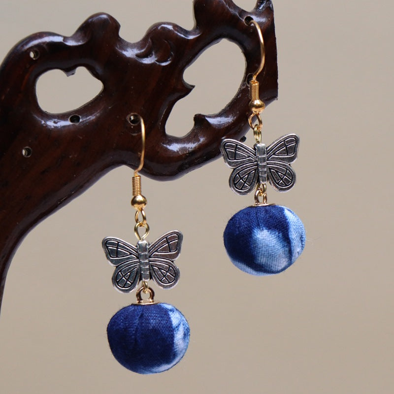 Style Chinese Traditional Cheongsam Vintage Senior Earrings
